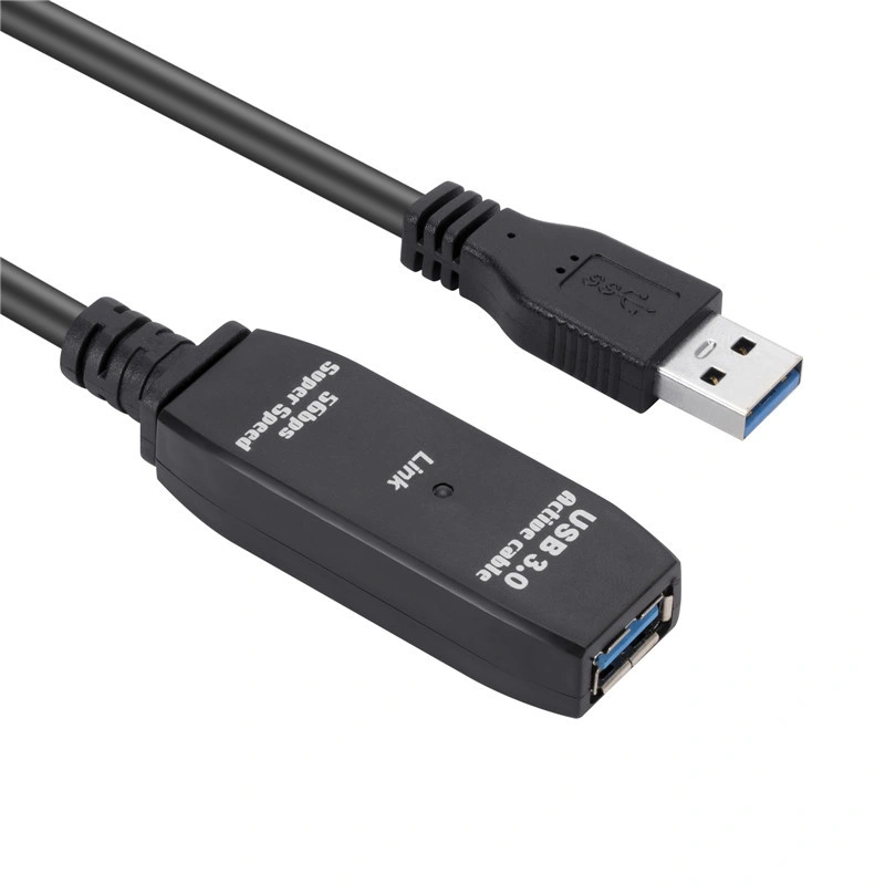 USB3.0 Extension Cable 10 Meters and 15 Meters with Signal Amplifier USB3.0 High-Speed Video Camera Extension Cable