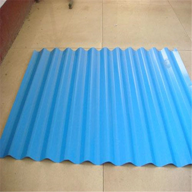 0.12*900*3000 0.15*800*3000 PPGI Corrugated Galvanized Steel Sheet Tile Dx51d SPCC Bwg30 PVDF Ral Red Blue Green Color Building Material Roofing Sheet