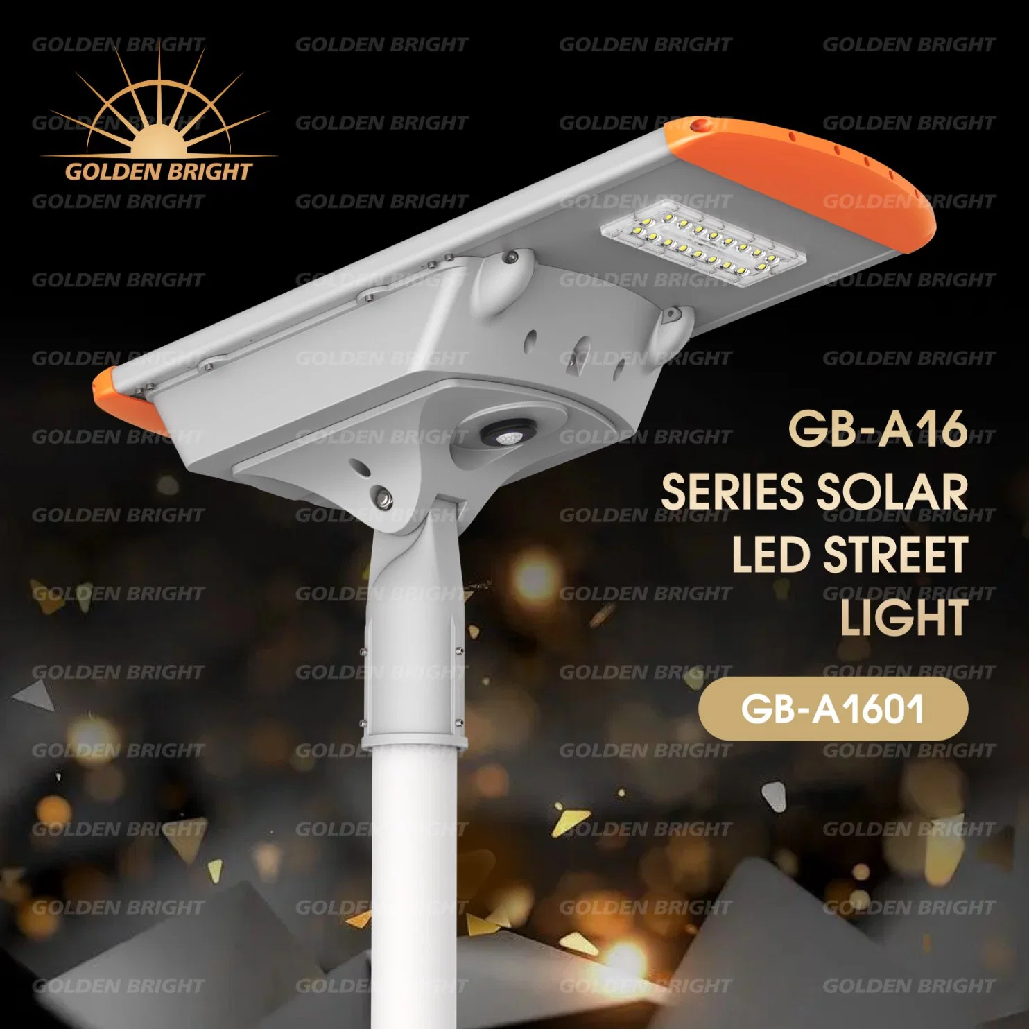 High Luminaria Solar Integrated Outdoor Waterproof IP66 Solar All in One LED Solar Lamp