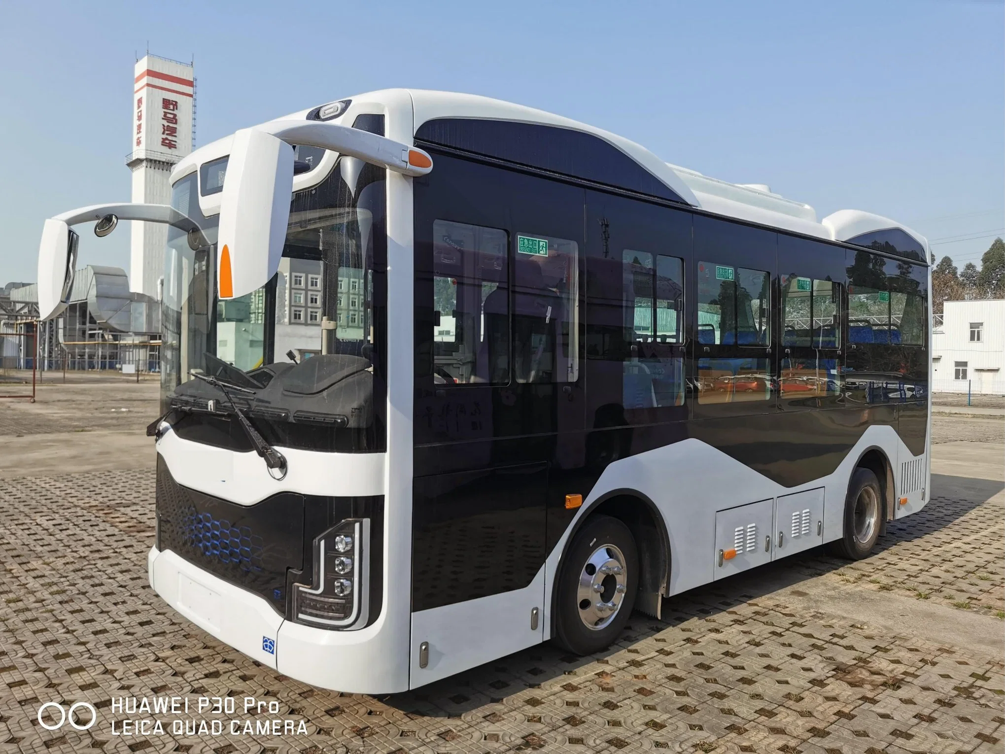 SYP Sh6610pev 6.6 metros Electronic City Bus 120 kW bateria 250 km de quilometragem de resistência