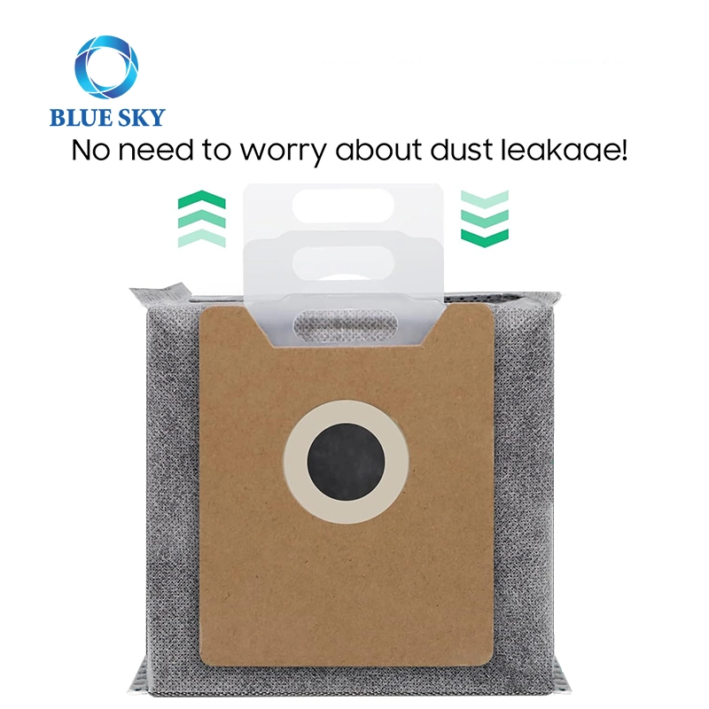 Activated Carbon Fabric Dust Bags Replacement for Eufy Clean G35+, G40+, G40 Hybrid+ Robovac Vacuum Cleaner