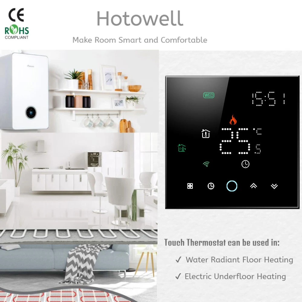 Digital Floor Heating Best Smart Room Thermostat with WiFi Remote Control