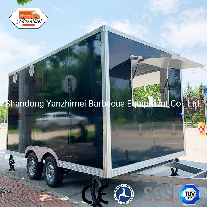 Trailer Food Truck Prefabricated Building Advertising Truck