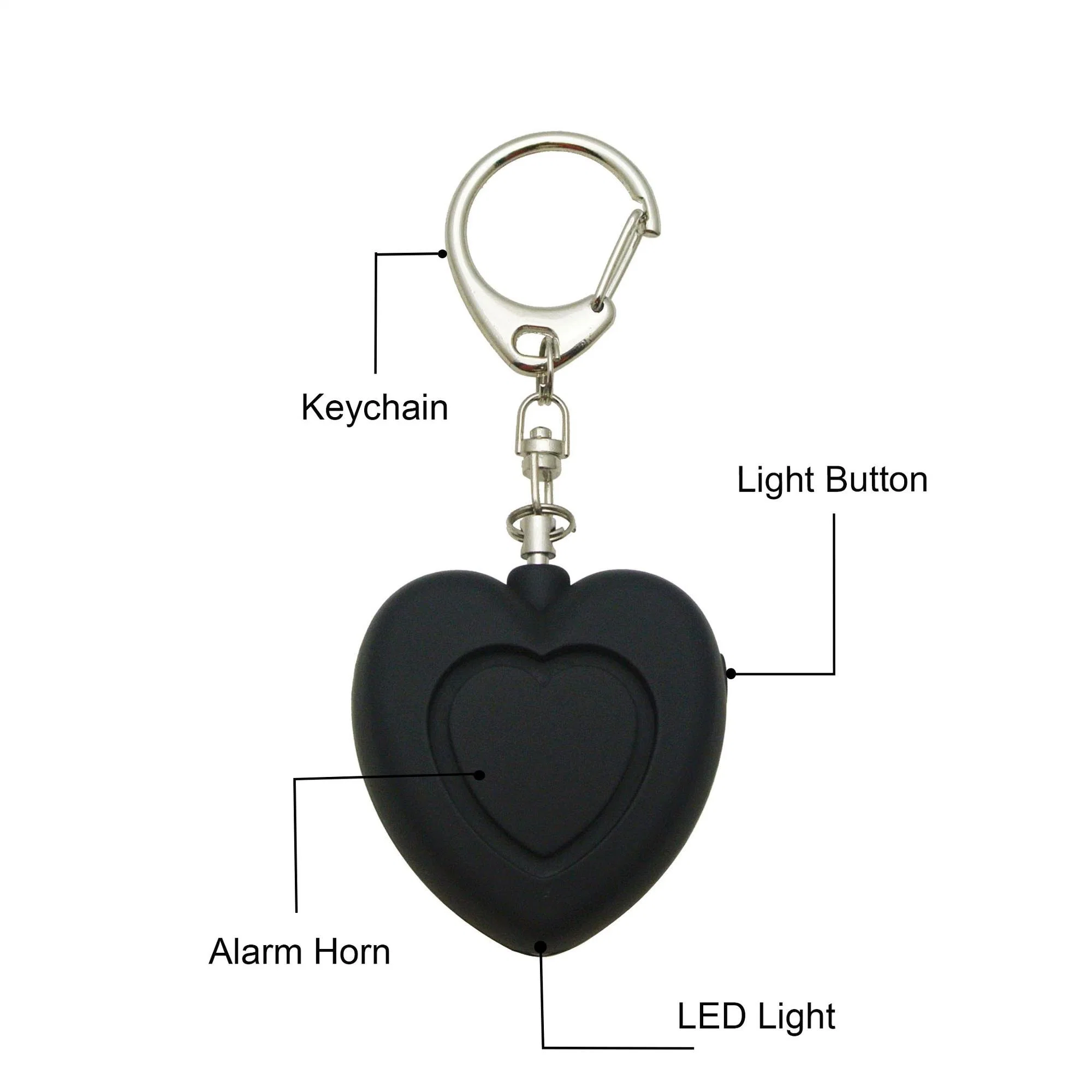 Emergency Sos Security Body Alarm Self Defense Alarm Keychain for Women Children