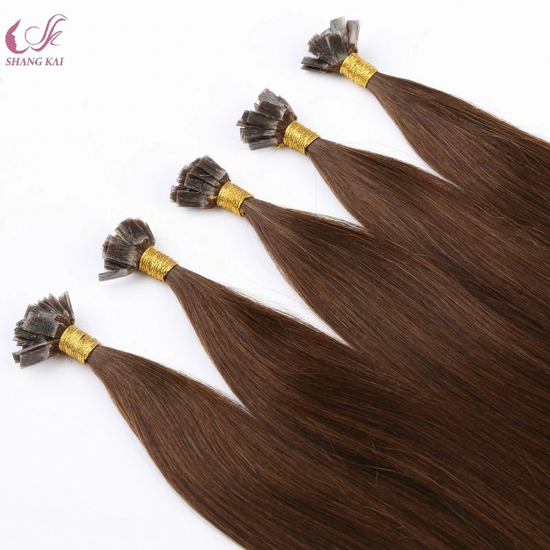 Luxus-Qualität Doppelt Gezogen 100% Menschliches Haar Flache Spitze Indian Remy Hair