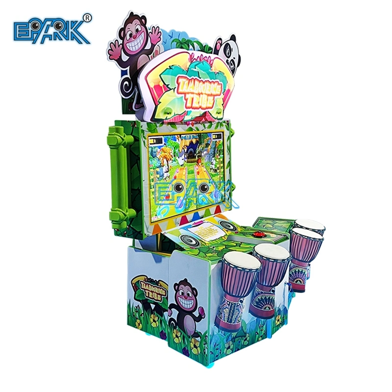 Tambourine Tribe Arcade Indoor Amusement Park Kids Drum Music Redemption Music Game Machine