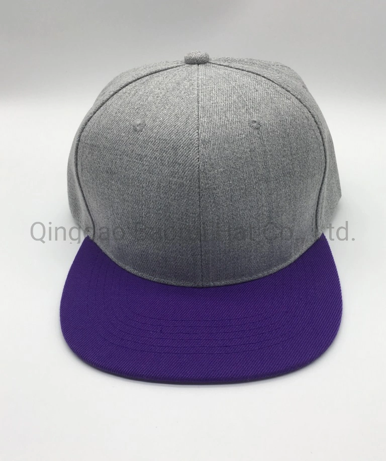 Promotion Fashion acrylic Wool Snapback Sports Hat Baseball Caps