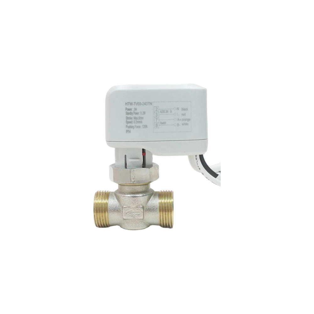 CE Approved Brass Pressure Independent Control Valve Balancing Valve Picv with Electric Actuator