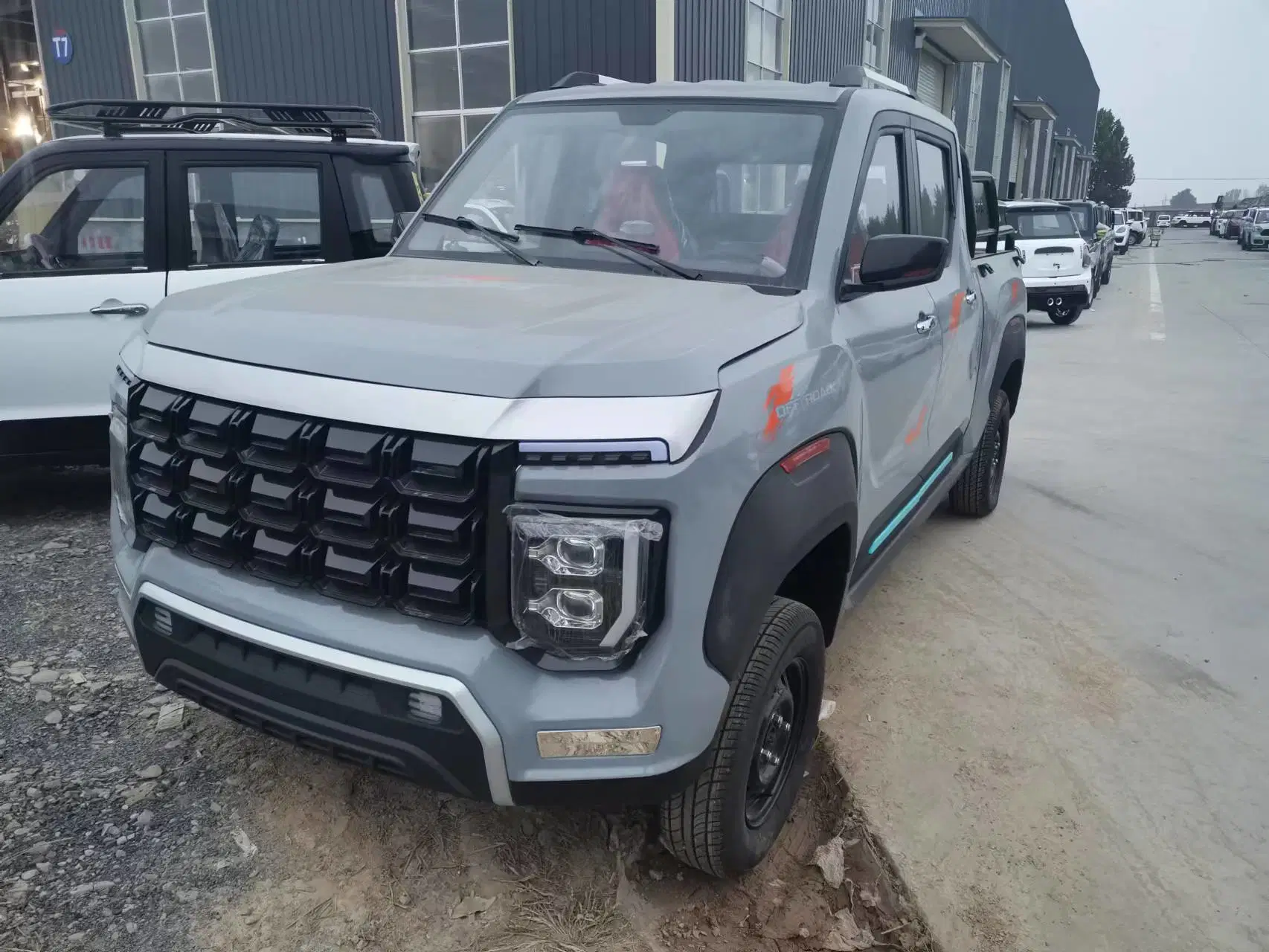 Transauto Electric Pickup Truck Chinese Mini Truck Electric Cargo