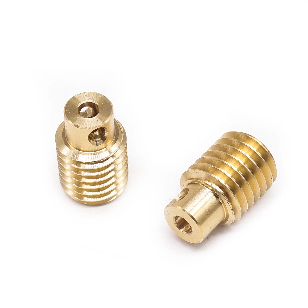 Manufacturer Custom CNC Turning Parts Brass Male Thread Reducing Nipple Thread Crass Pipe Fittings Connector