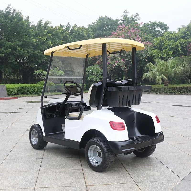 Manufacture Marshell New Model Factory Price 4kw AC Motor Sightseeing Classic Lifted Cart Electric Golf Car with 2 Seats CE Approved (DG-M2)