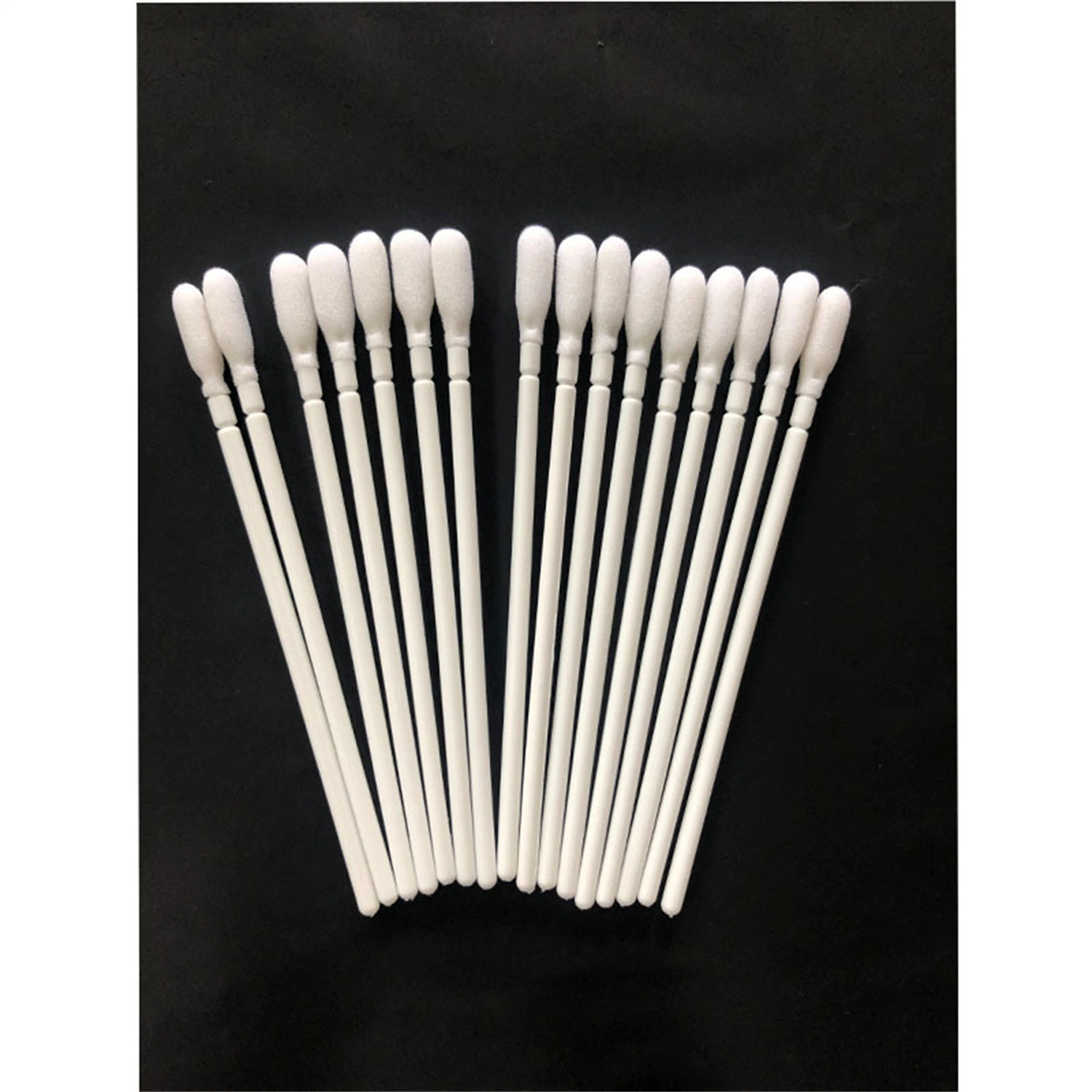 Length 102 mm Anti-Static Foam Tip Cleaning Swabs Sponge Sample Collection Sponge Swab