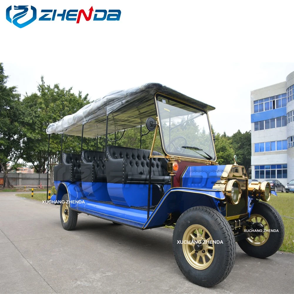 Tourist Coach Electric Classic Sightseeing Vintage Car with CE Certificate