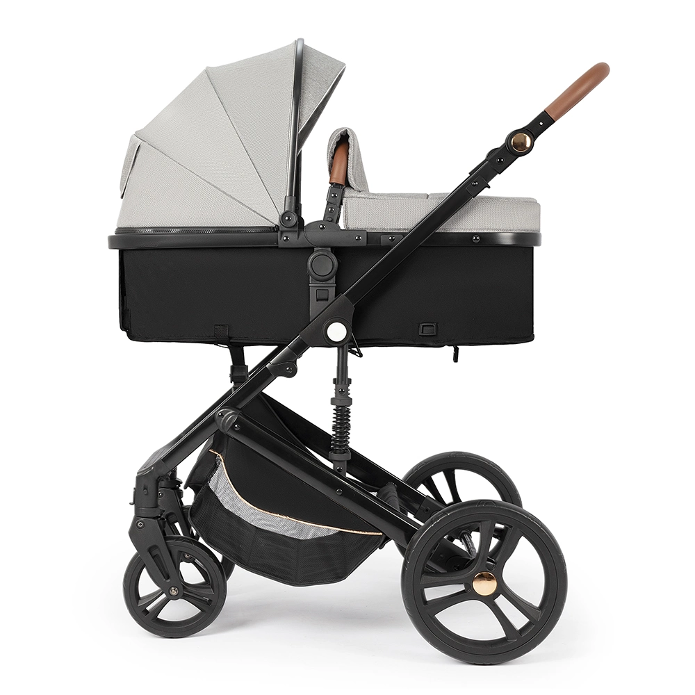 3 en 1 Baby Stroller con amortiguador Luxury High Paisaje Baby Walkers y Carriers