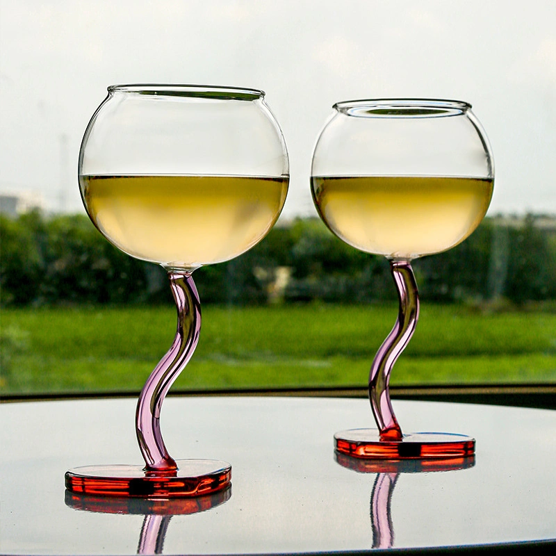 Net rouge haute niveau d'apparence de l'amour du vin blanc en verre de vin rouge Gobelet Accueil lumière High-Grade de luxe