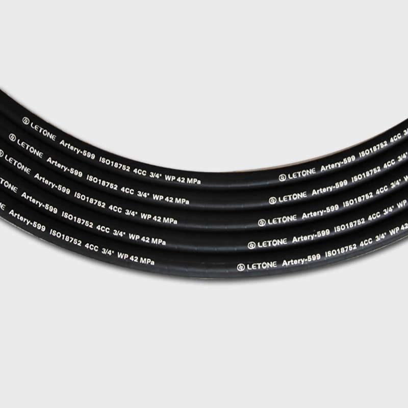 Lt691 Ultra-Low Temperature Steel Wire Braided Hydraulic Rubber Hose