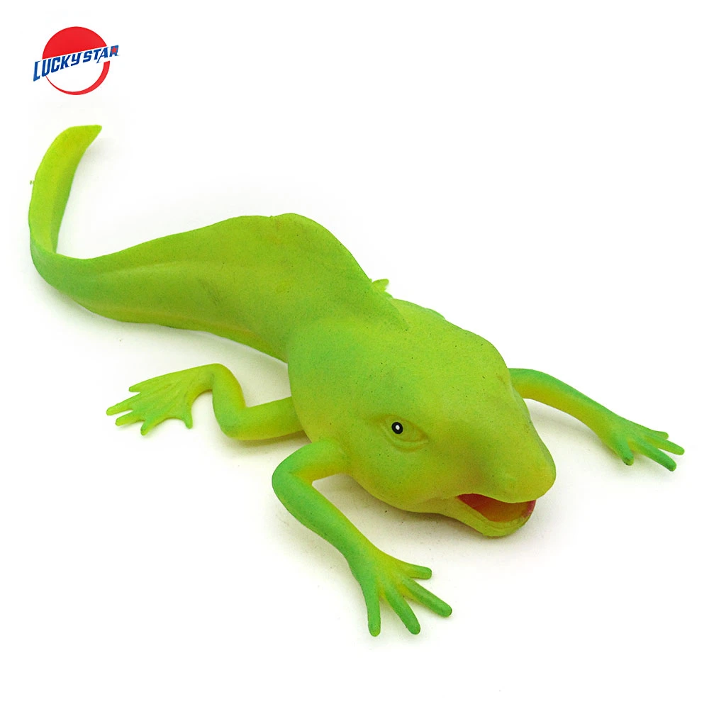 Original Factory Rainforest Jungle Green Four Legs Tadpole Playing Reptiles Toy