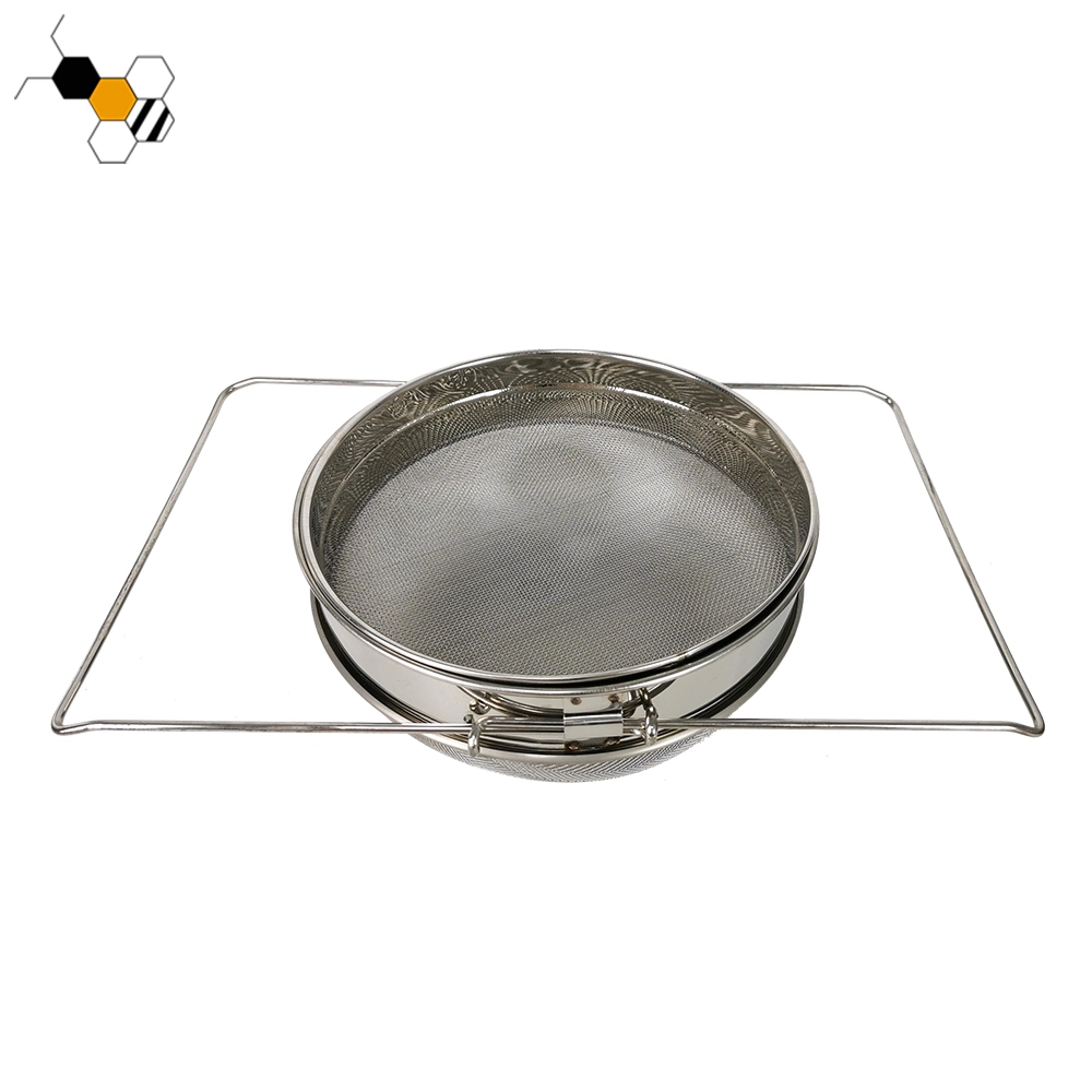 Honey Strainer Stainless Steel Double Layer Honey Sieve Strainer Honey Filter