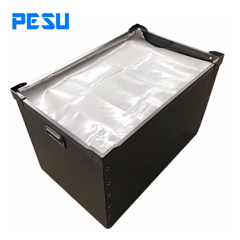 Corrugated Plastic Tote Container Corrugated Plastic Storage Container