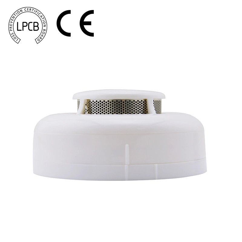 Lpcb Certificate Conventional Fire Alarm Photoelectric Smoke Detector with 24V