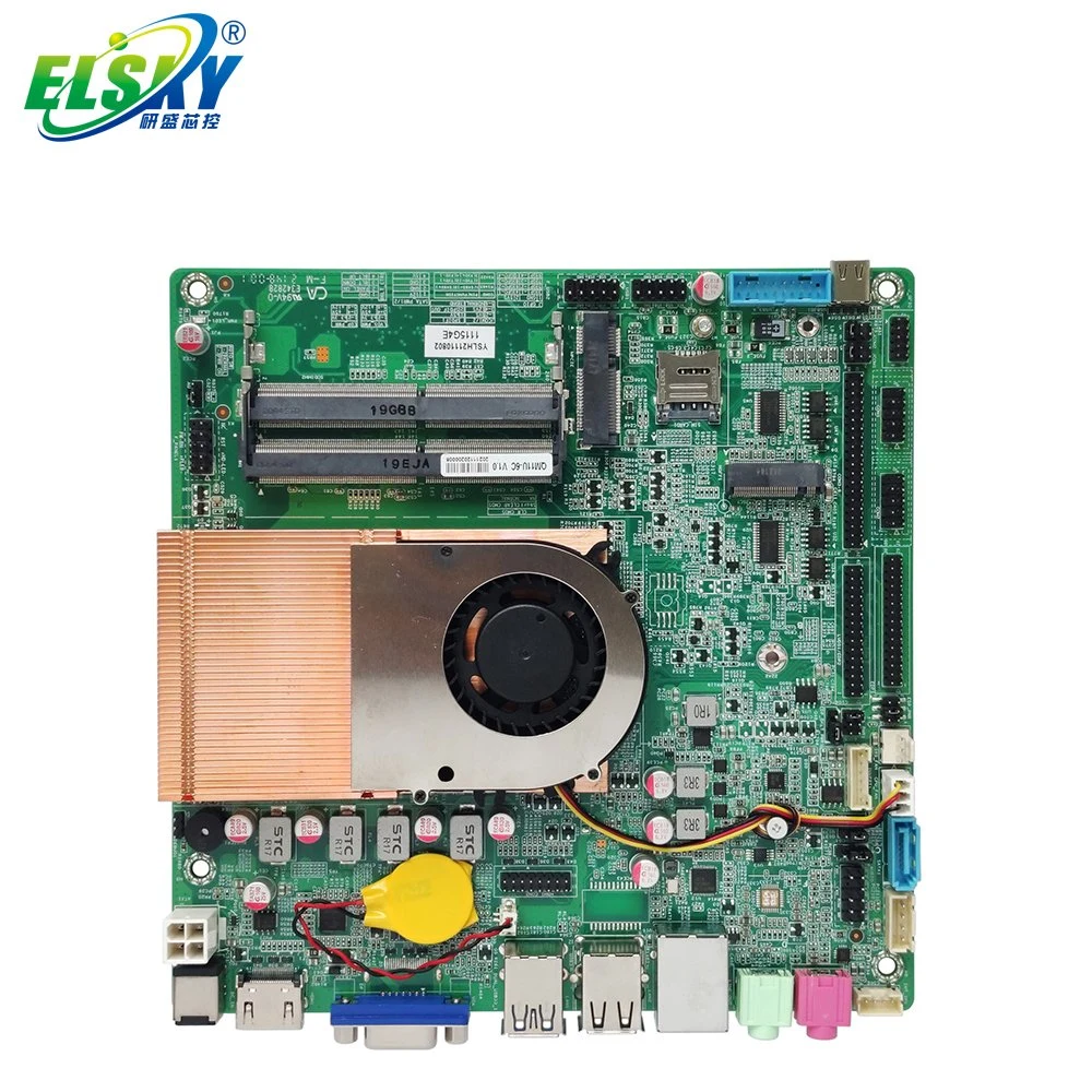 Elsky Mini Itx Motherboard Qm11u with Intel 11th Gen Tiger Lake Core I3 1115g4e Processor DDR4 Max to 64G 4K 60Hz Dp Win10 PC Board