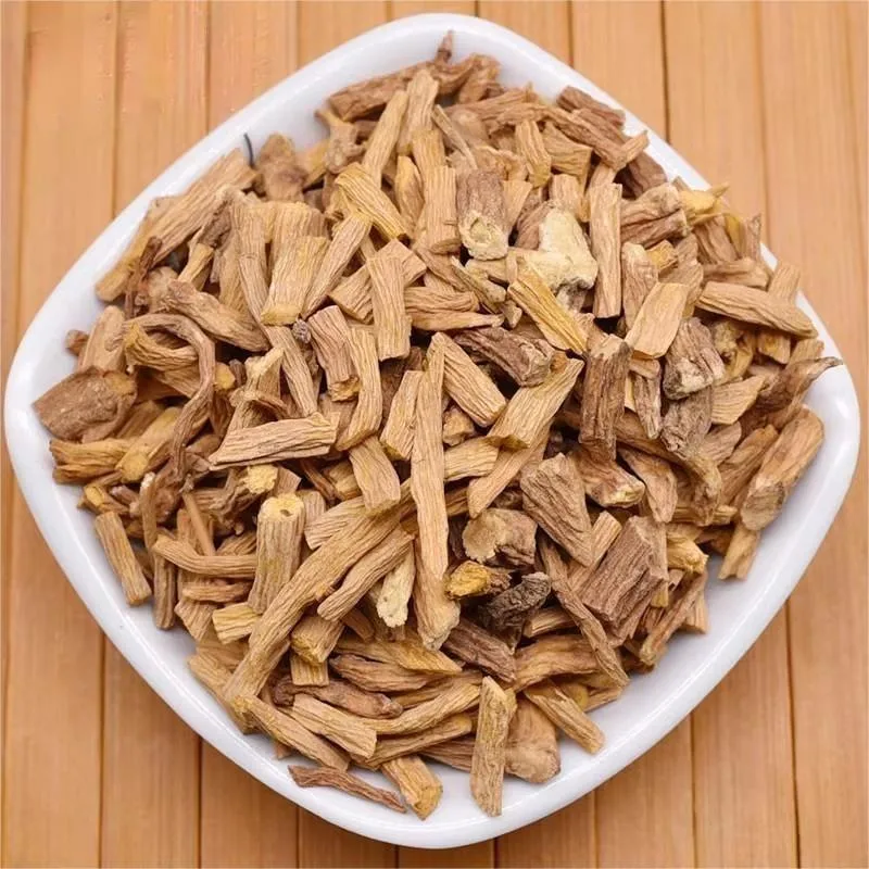 Radix Gentianae Macrophyllae Medicina tradicional chinesa seca raiz herbal Qin Jiao