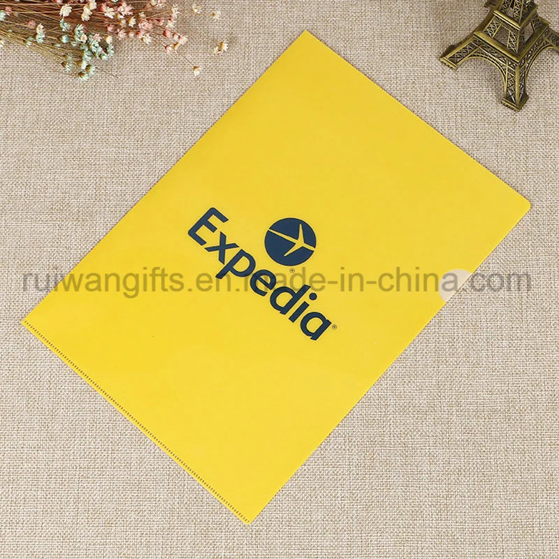 Impresión personalizada regalos promocionales la carpeta de archivos de tamaño A4/ PP de Plástico portadocumentos