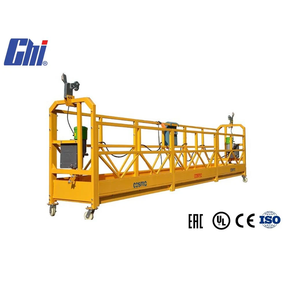 Chi Zlp630 Electrico Andamios Colgantes, Plataforma de trabalho suspensa, Liga galvanizada Plataforma suspensa Zlp630