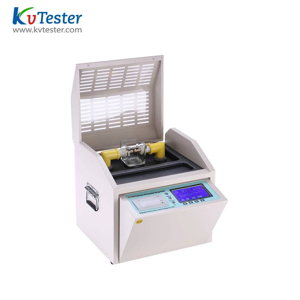 China Automática do fabricante do óleo do transformador resistência dielétrica teste de perda de óleo isolante tensão de descarga Bdv Tester