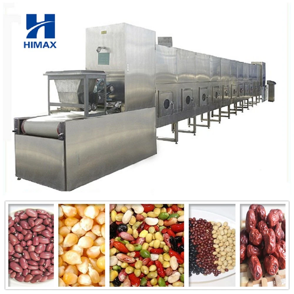 Industrial Food Sterilizing Microwave Dryer Machine