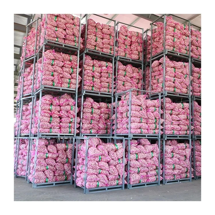 Red Garlic Newest Crop Normal White Garlic High quality/High cost performance Wholesale/Supplier 25g Net Bag