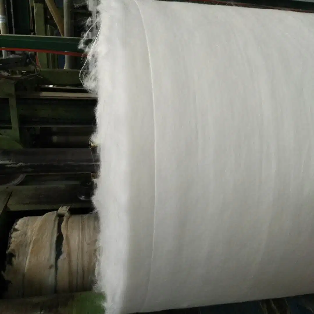 مقاس مخصص فتيلة طويلة إبرة مثقوبة Pet Polyester Geotextile Non نسيج جيوتكسile