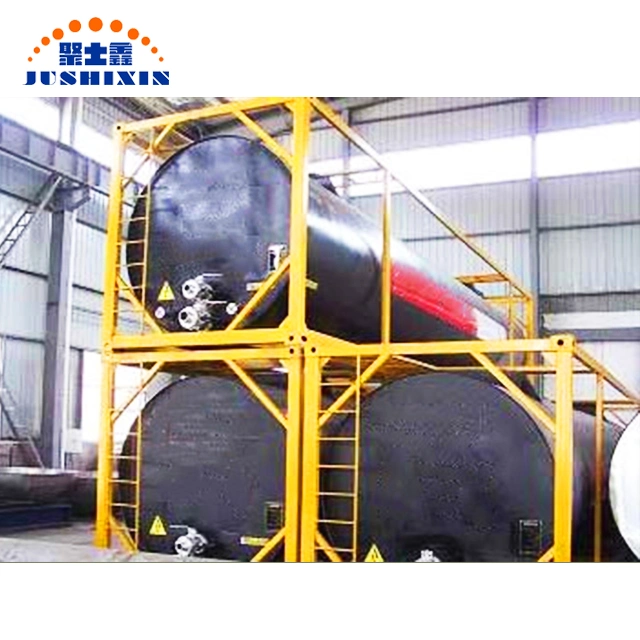 ISO 20feet Asphalt Tank Container with Heating System