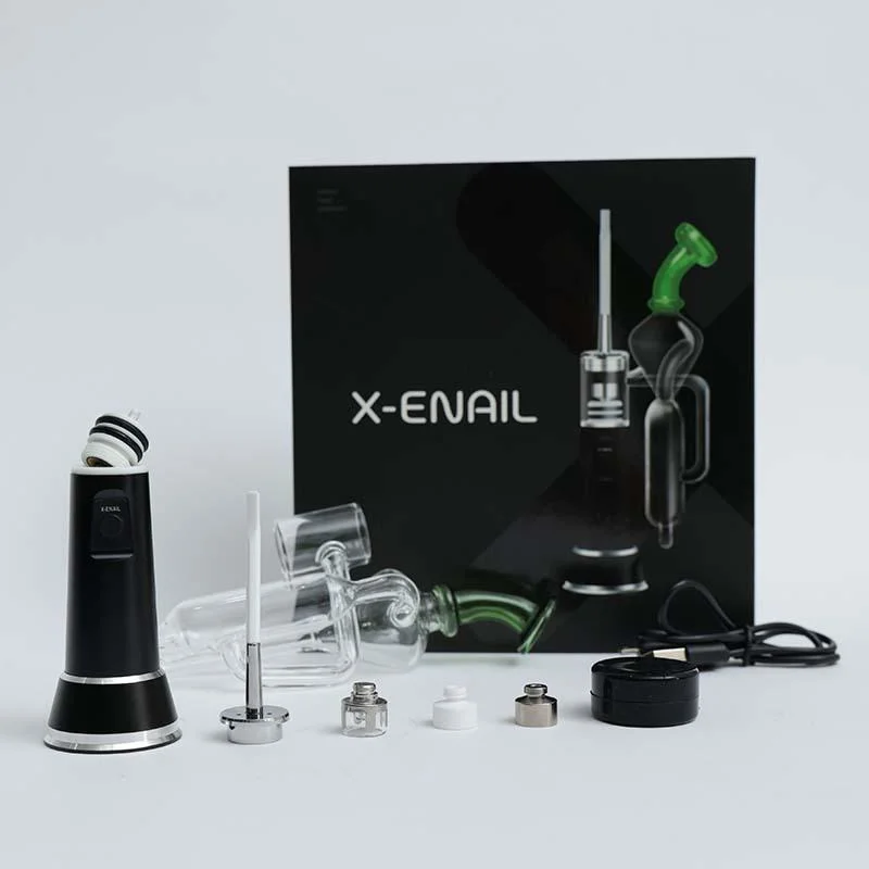 2023 Top Venta de cigarrillos electrónicos X-Enail Hookah Kit de cera concentrado Vaporizador de hierbas secas Budder DAB Rig Factory Precio al por mayor