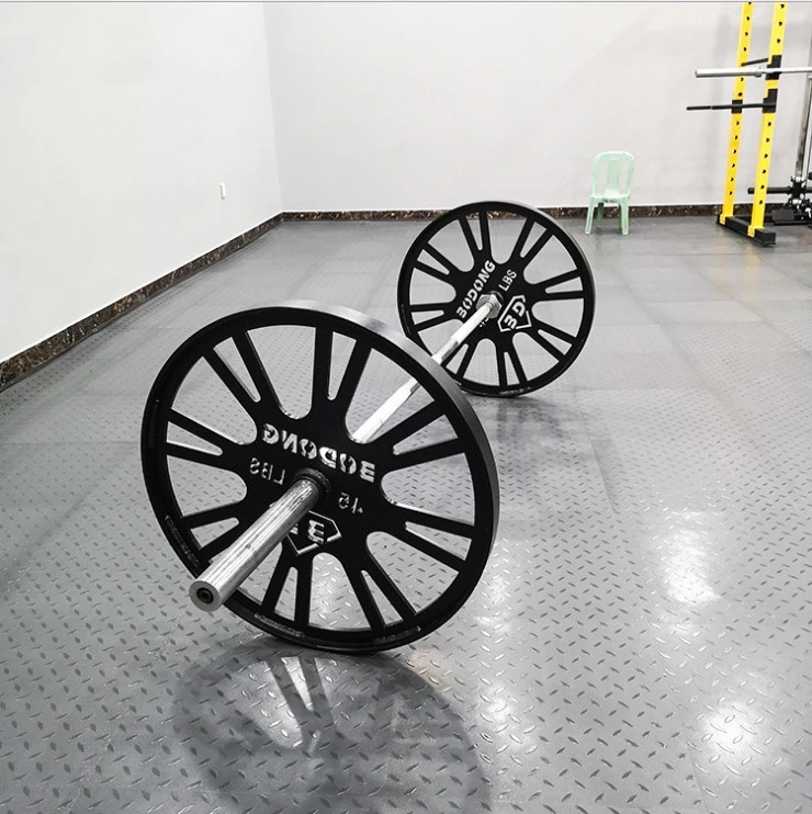 Salle de gym de haute qualité de l'Équipement pour body building les plaques d'haltères longues plaques d'Haltérophilie Barbell Plaque de butée