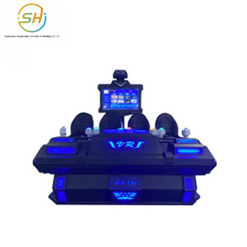 Vr Experience Museum Equipment Amusement Motion-Sensing Game Machine Safety Racing Party Construction Site Walking Platform Vr Double Egg Chair