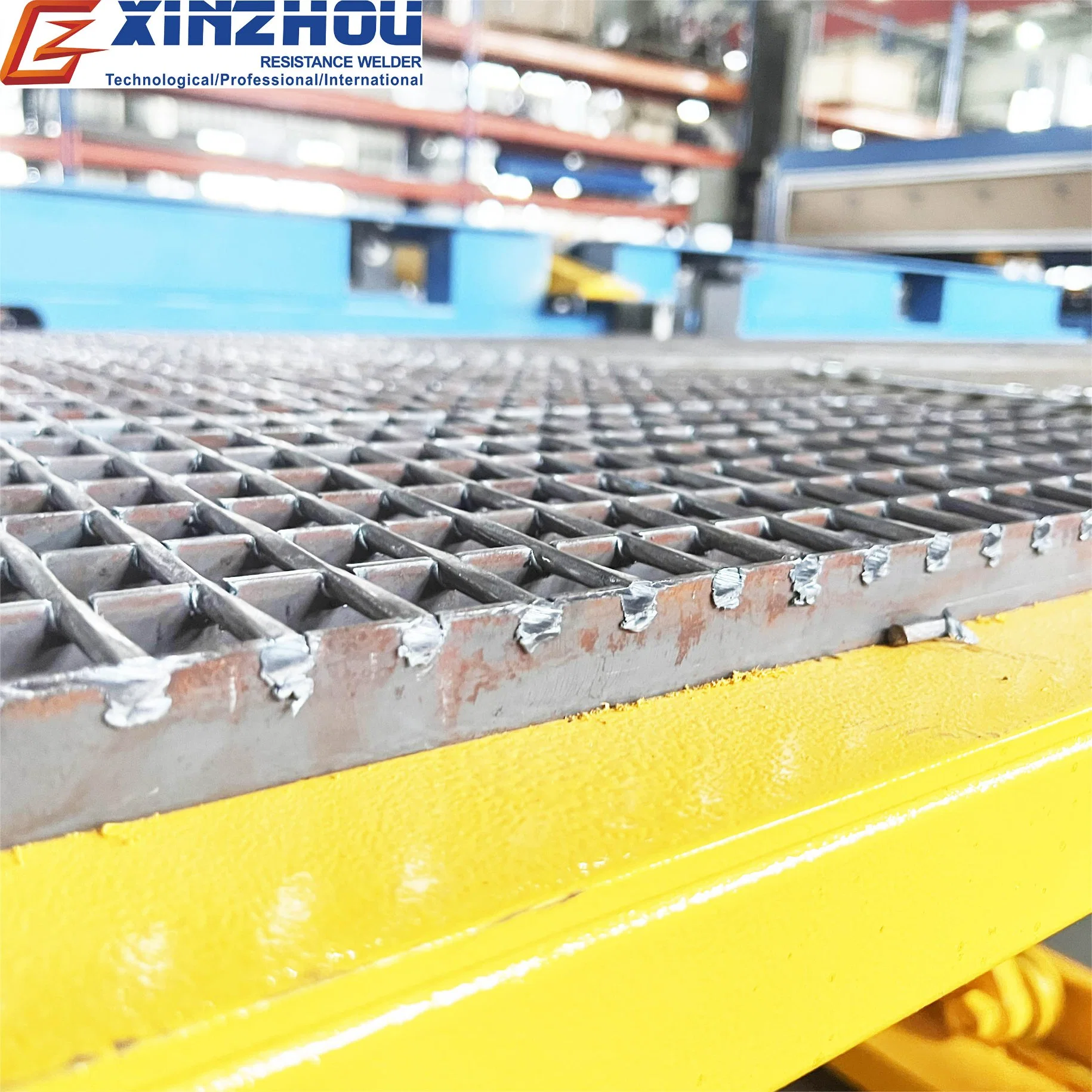 Steel Forging Grating Metal Grating Steel Lattice Steel Bar Grating Welding Equipment Machine