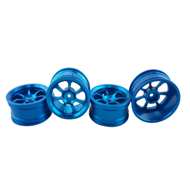 Blue Color Electric Scooter Aluminum Alloy Wheel Hub CNC Machining Wheel Hub