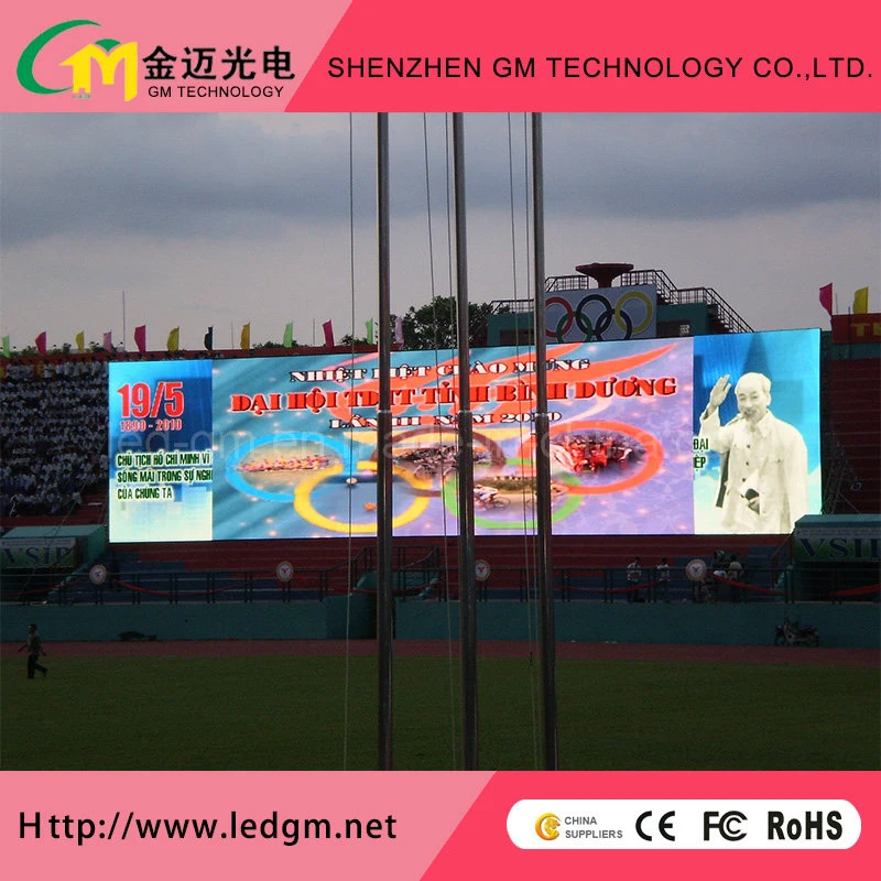 Outdoor Advertising Front Service Electronics Digital LED Display Screen, P10mm