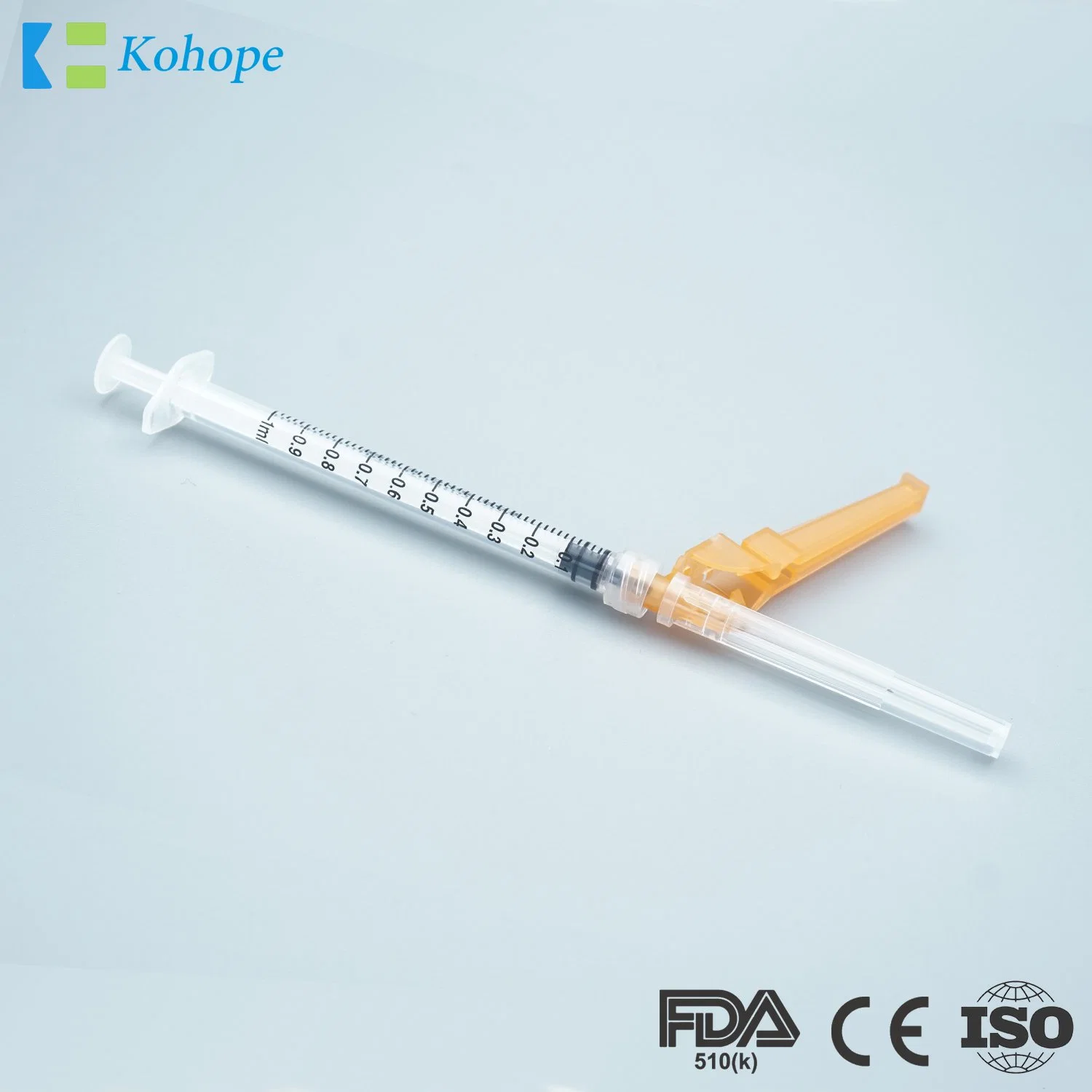 CE, ISO, FDA Non-Toxic OEM 1ml China Sterile Syringe with Factory Price