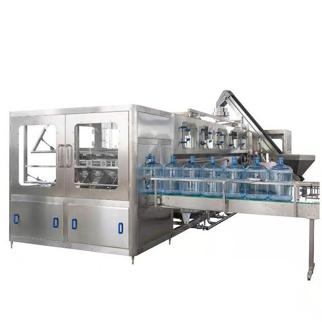 5 Gallon Bottle Pure Mineral Water Filling Line Manufacturers 450bph 5 Gallon Bottle Barrel Bucket 18.9L 19L 20L Drinking Water Filling Capping Packing