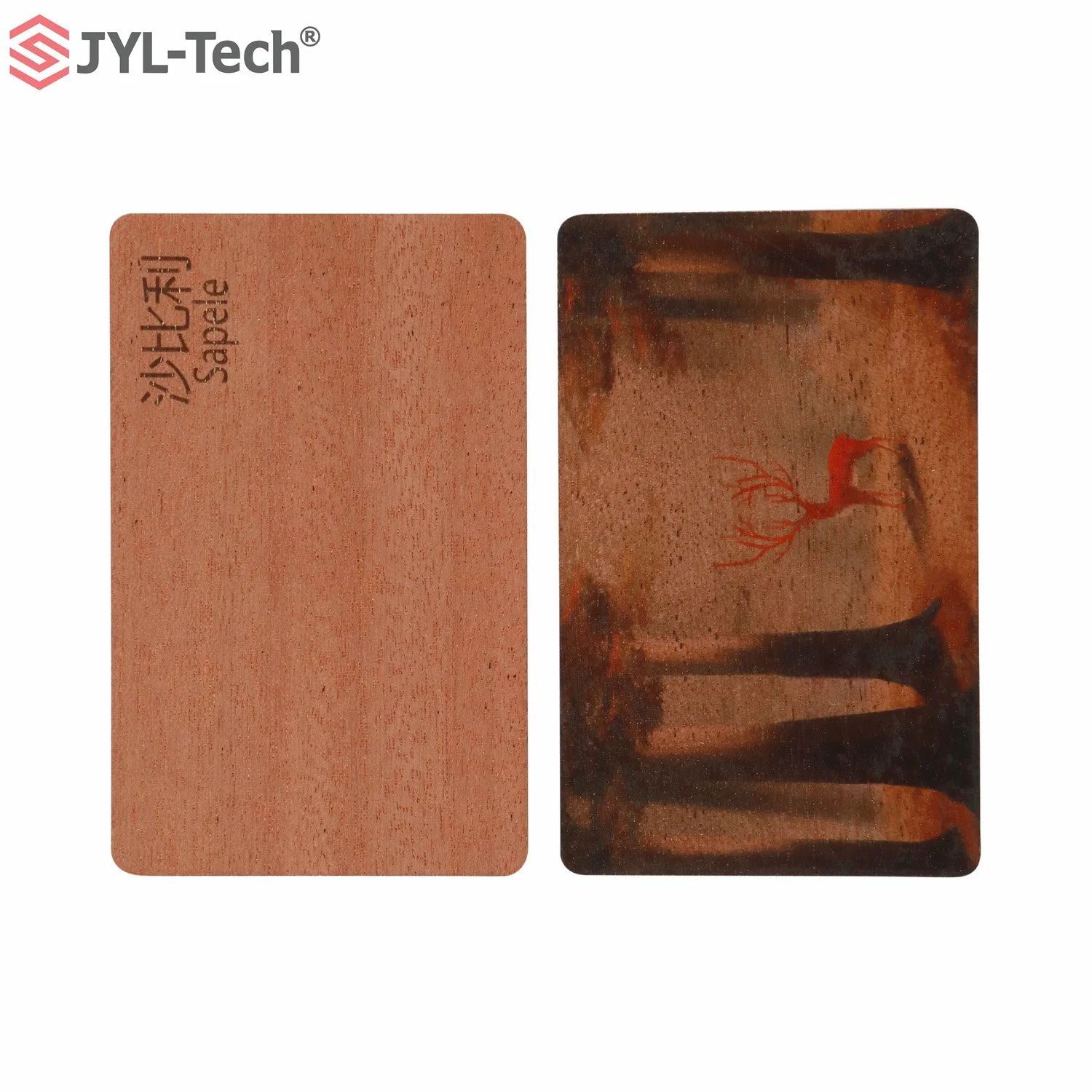 Wholesale/Supplier Custom Eco-Friendly DESFire EV1/EV2 RFID Wooden Card for Hotel