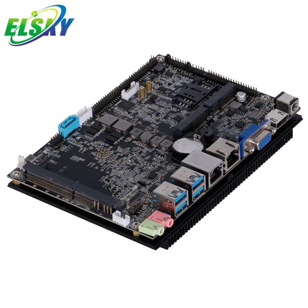 Elsky M600se I3 Processor Core I3 I5 I7 6COM Gpio 4*USB3.0 Fanless DDR4 4 Inches 19V Fanless Barebone Ubuntu Mini PC