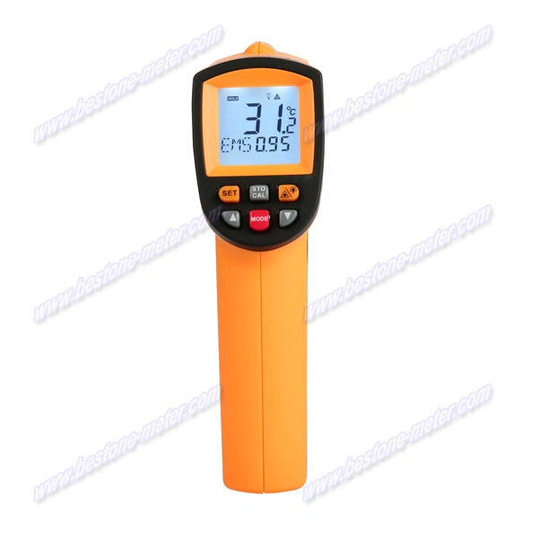 Digital Non-Contact High Temperature Infrared Thermometer (BE900)