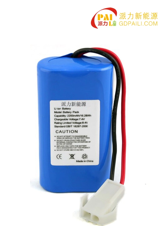 18650 2s2p 7.4V 2200mAh Pack de batterie pour appareils portables.