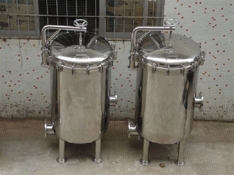 Kefai Stainless Steel Industrial Liquid Mineral Water Juice Sanitary Aseptic Double Filter