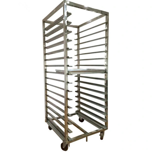 Commercial Stainless Steel Sheet Breand Bun Pan Tray Oven Baking Trolley Rack