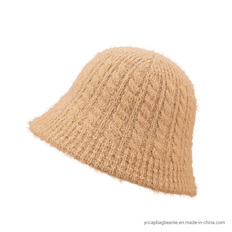 New Winter Outdoor Warm Knitting Bucket Hat/Cap