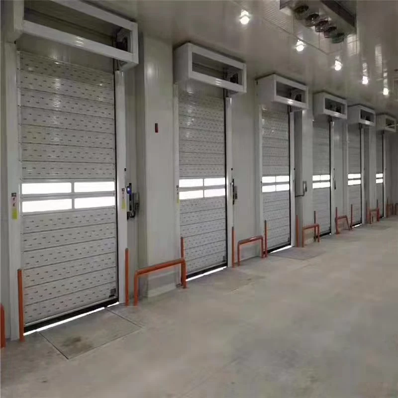 High Speed Rapid Roll up Fast Roller Shutter Spiral Security Garage Door