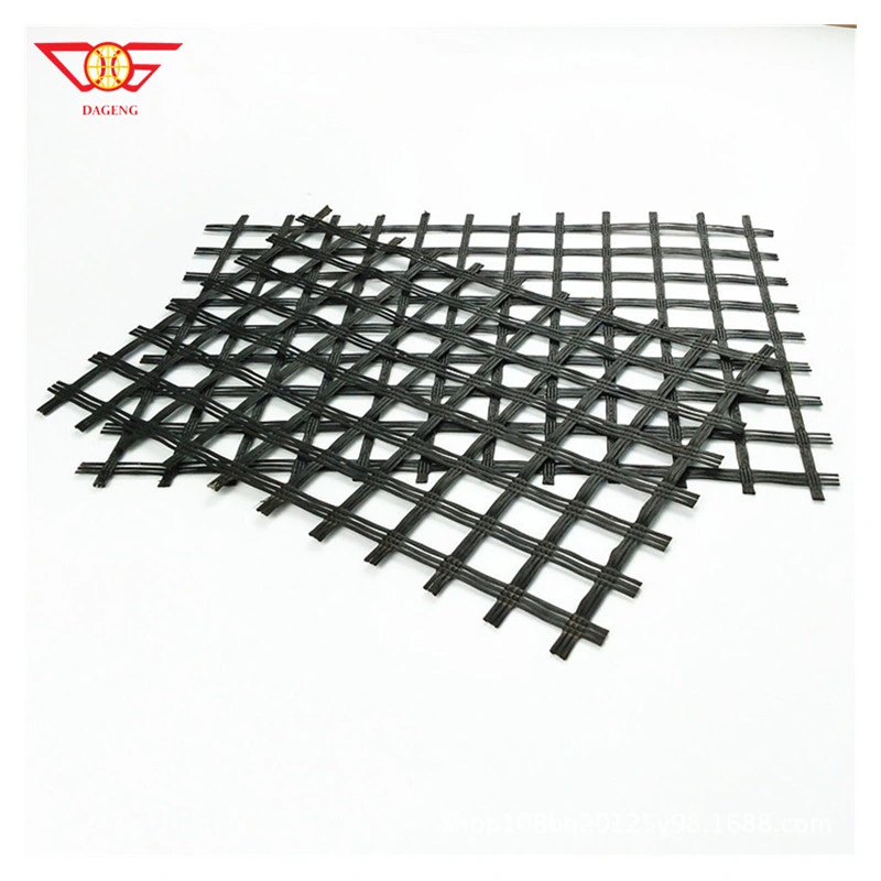 Glasfaser-Geogride für Teiche Uniaxial Geogrid Civil Engineeringr Mesh Basalt verstärkende Fiberglas Geogrid für Road Global Sale